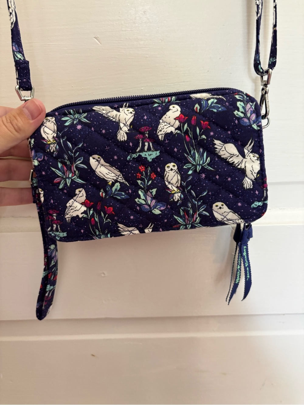 NWOT Vera Bradley Harry Potter forbidden forest wallet crossbody all in one RFID